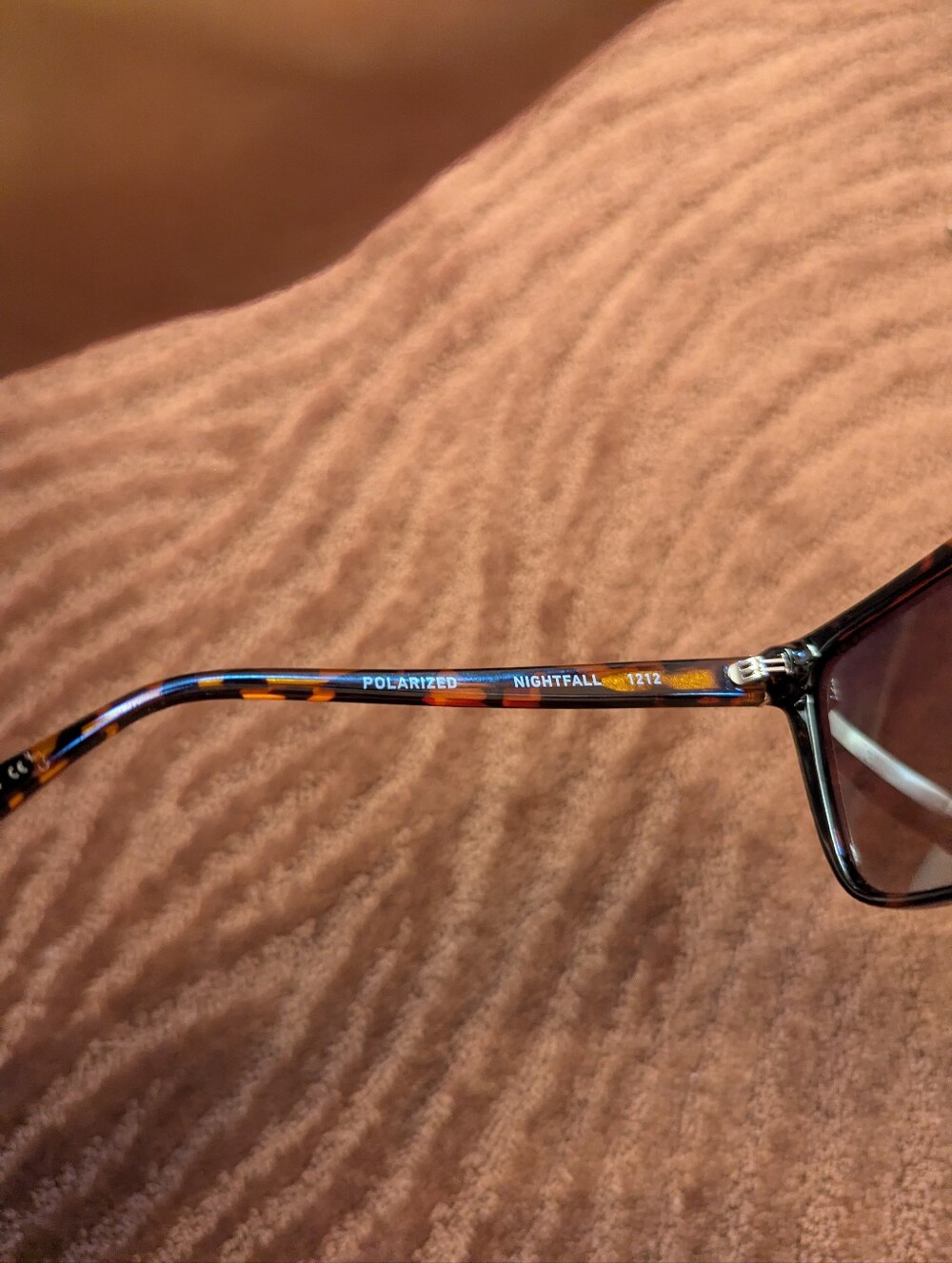 Quay Polarized Nightfall Sunglasses In Tortoise - Picture 3 of 4